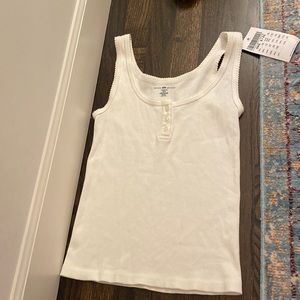 Brandy Melvile top Color white One size fits all Never worn tag is still on